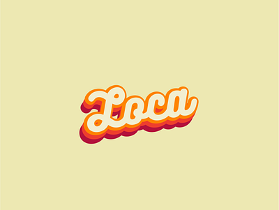 LOCA artnoise sun typography vibes visual visual design