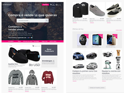 E - Store design e commerce store web web design