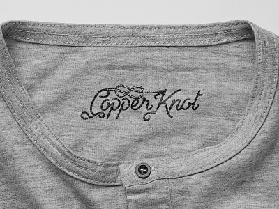 Ck apparel brand branding copper knot logo motorcycles