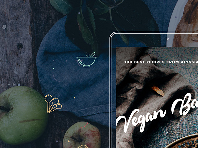 Vegan Baker baking cookbook promo vegan website