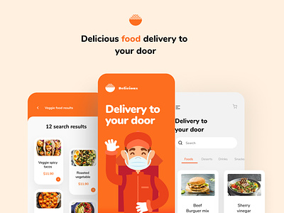 Food Delivery Mobile App app app design design food food app food app design mobile app mobile app design mobile application mobile apps mobile design mockup restaurant restautant app ui ux