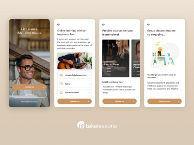 Takelessons-Live App app app design app uo app ux english classes app online classes online classes app online teachers app teachers online ui ui app ux design
