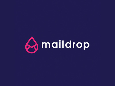 Maildrop amazing art beautiful branding creative drop illustration illustrator inspiration invite logo mail