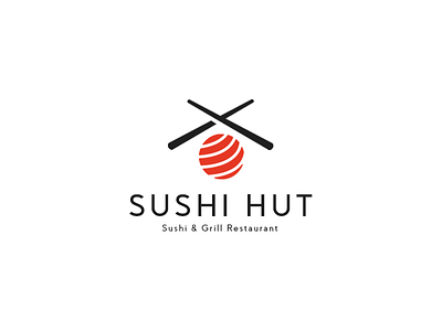 Sushi Hut brand cool creative design graphic identity illustrator inspiration invite logo photoshop