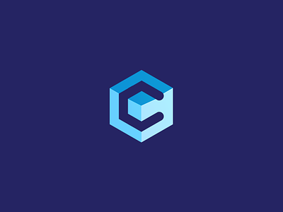 Cube + C brand branding creative designer graphic inspiration invite invites logo logotype mark popcorn