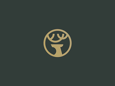 Deer Mark brand branding deer design identity logo logo design logo mark logotype mark typeface