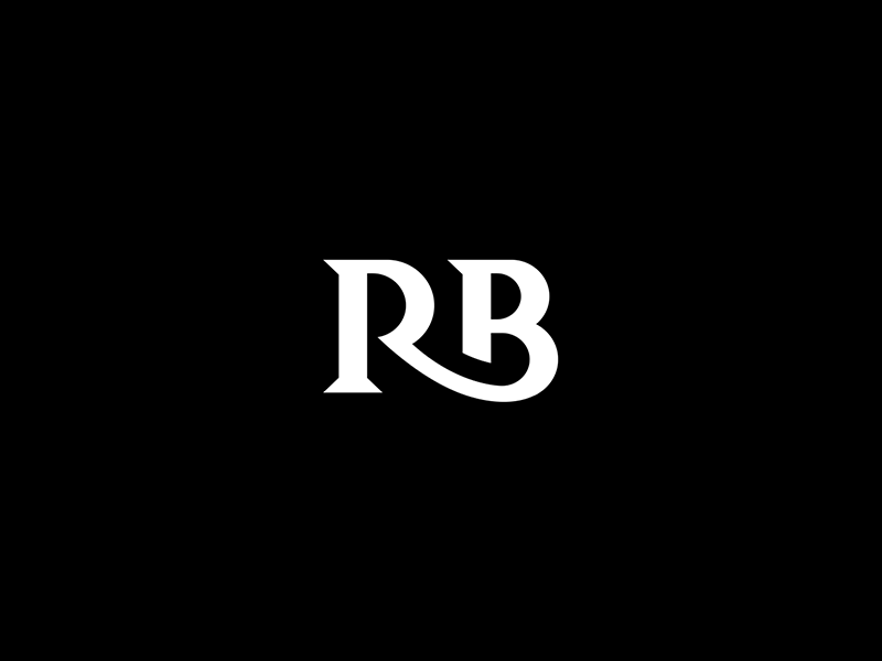 R b u s. RB эмблема. B&R логотип. Логотип с буквами RB. Инициалы RB.