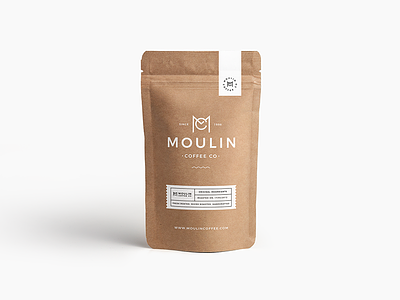 Moulin Coffee - Behance Project behance brand branding design identity logo logo design logo mark logotype mark monogram typeface