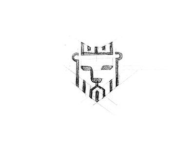 Lion Mark Sketch design identity lion logo logo design logo mark logotype mark monogram sketch typeface