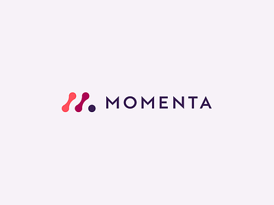 Momenta brand branding cool creative design hire idea identity illustrator inspiration logo logo design logotype mark monogram photoshop