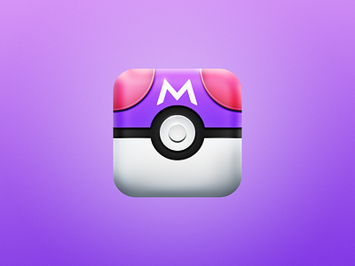 Daily UI 005 - Master Ball App Icon