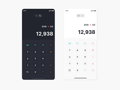 Daily UI - Calculator Day 4 #dailyui calculator dailyui day4 design ui uidesign ux uxui