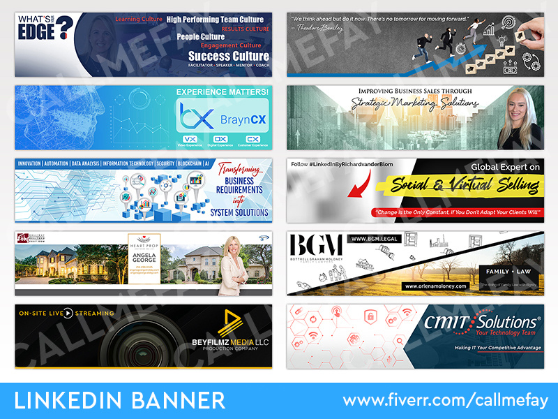 Linkedin Company Banner designs, themes, templates and downloadable ...