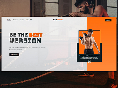 Hello everyone!

This is a online fitness landing page.