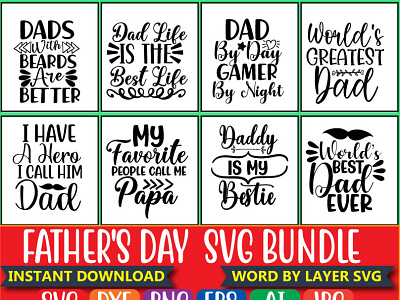 Father,s day svg bundle