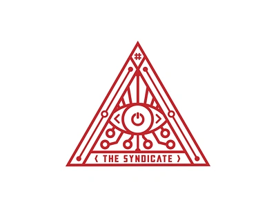 THE SYNDICATE LOGO aaron brink bigbrother canada eye hack hacker hacking illuminati secret society squamish syndicate triangle