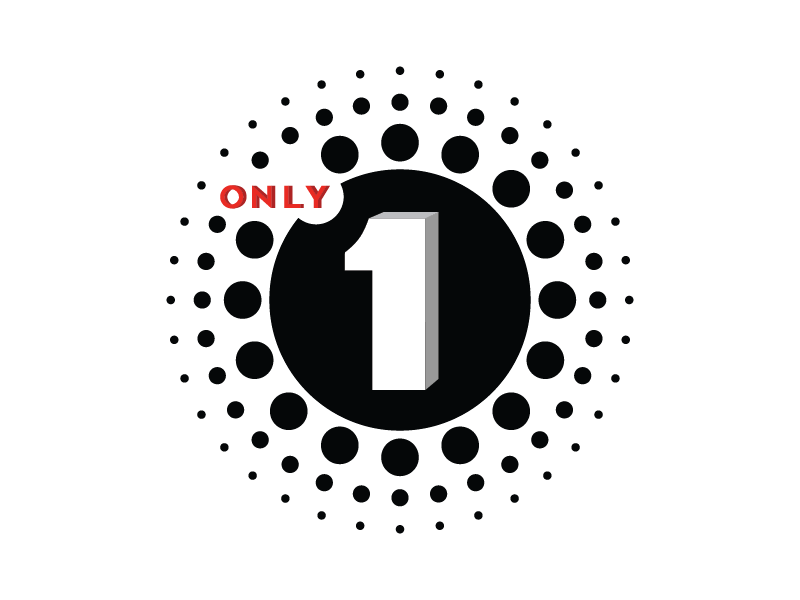 Only 1 by Conner Stephen on Dribbble