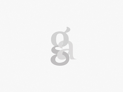 GSA Monogram Logo brand brand identity branding design gray identity inspiration logos typography