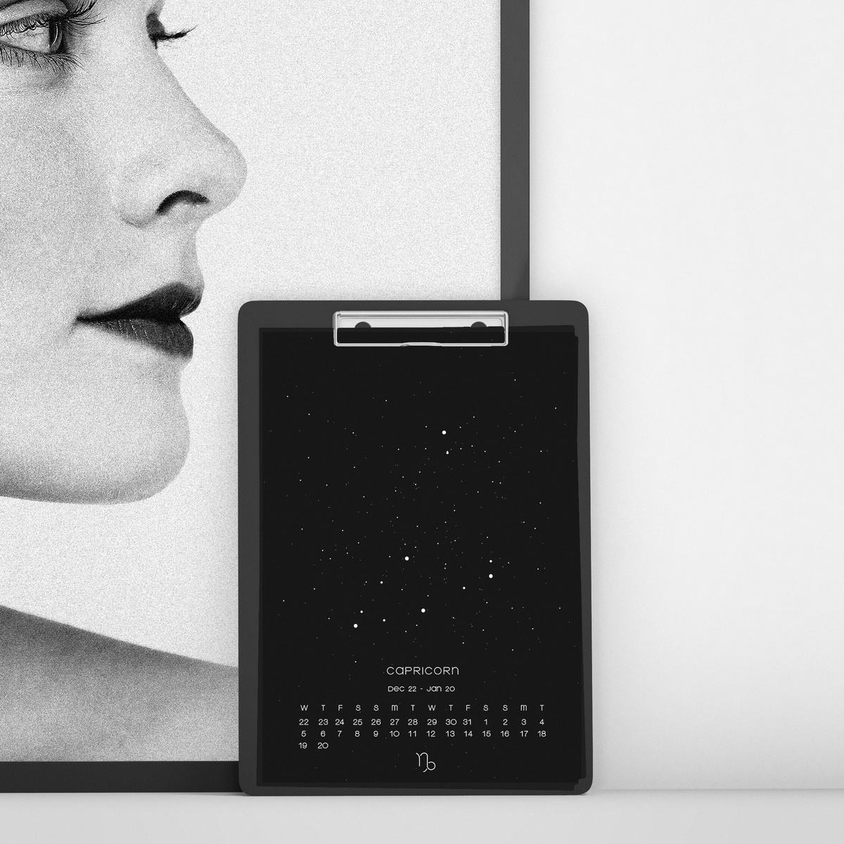 2021 Zodiac Constellation Calendar by VQ on Dribbble