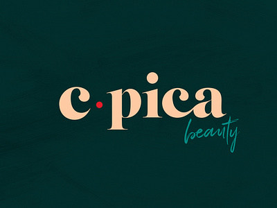 C PICA LOGO beauty brand brand identity branding design identity inspiration logo type typography