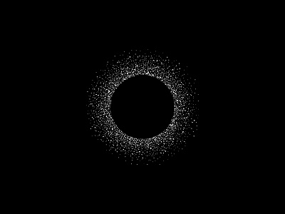 NEW MOON ART black celestial design illustration inspiration minimal new vector