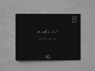 VQ MEDIA KIT brand brand identity branding design identity inspiration media kit