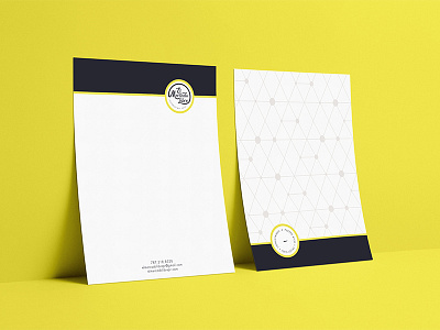 Letterhead Mockup for El Mercado Libre brand branding identity letterhead logo stationary