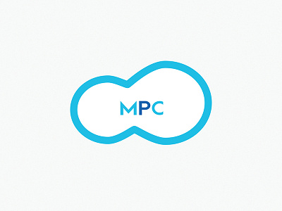 Seconadry Icon for MPC blue icon logo monogram pool turquoise