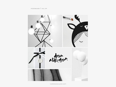 Moodboard Vol 9 baby nursery black black white branding inspiration moodboard