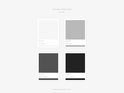 Color Perceived No 01 branding color color block color palette color scheme colors design