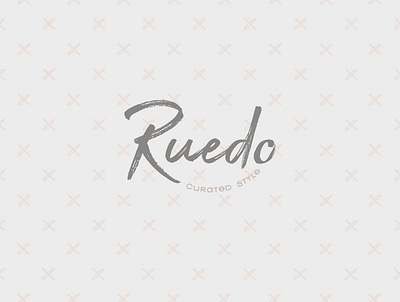 Logo Design for Ruedo brand brand identity branding design identity inspiration logo typography