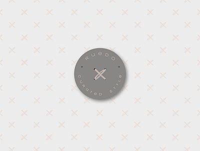 Ruedo Badge badge brand brand identity branding design gray icon identity logo neutrals vector