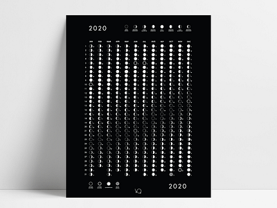 2020 Moon Phase Calendar