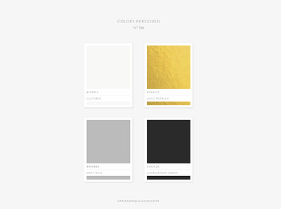 Colors Perceived No. 06 color color block color palette color scheme design