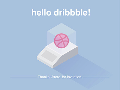 hello dribbble !