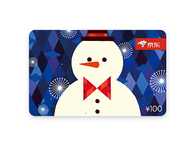 merry christmas blue card christmas gift snow snowman winter