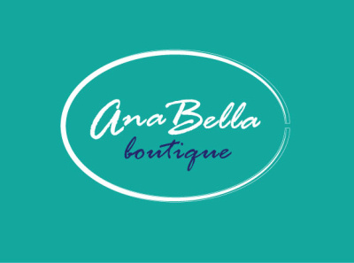 Ana Belle Signature Logo branding design graphic design illustration logo logo design signature logo typography