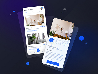 Real estate app design minimal realestate ui ux