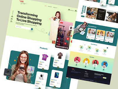 Shopping Landing Page