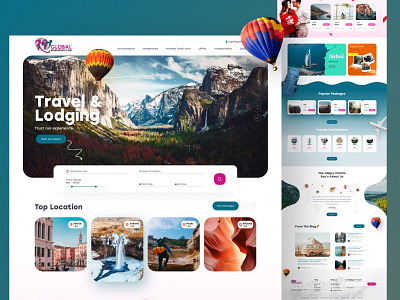 Travel Landing Page