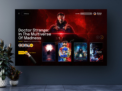 Movie Dashboard app dashboard design minimal movie movie dashboard ui ux web