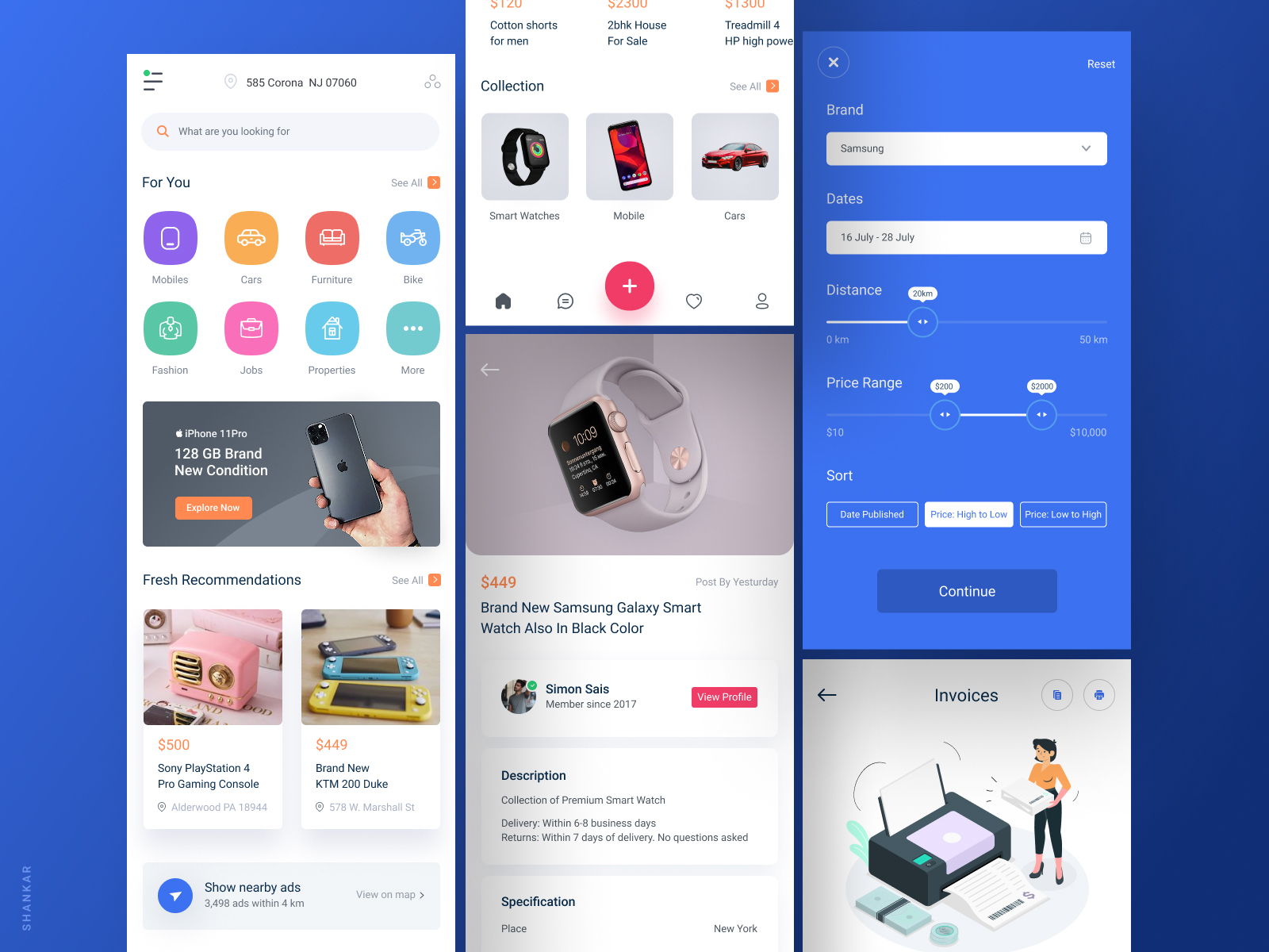 Classified App by Shankar 👋🏻😎 on Dribbble