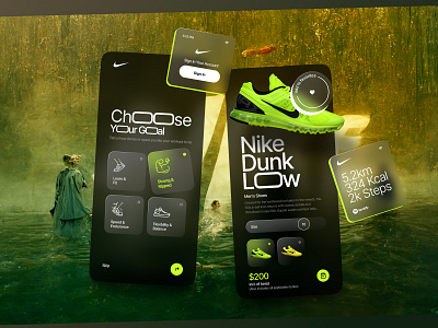 Nike App 2.0 app creative design mobile mobile app nike nike app ui ux