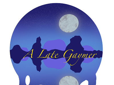 A Late Gaymer New Logo #1 branding graphic design logo