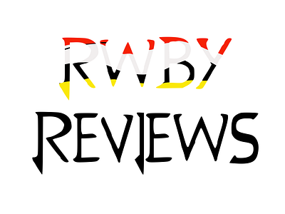 RWBY Reviews Logo Update branding design graphic design illustration logo procreate rwby