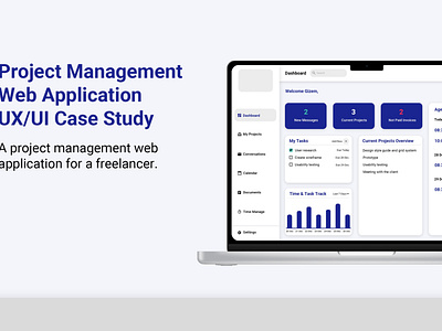 Project Management Web Application UX/UI Case Study