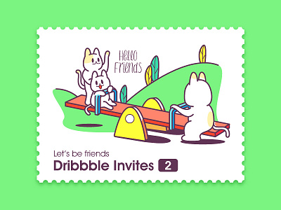 2x Dribbble Invites