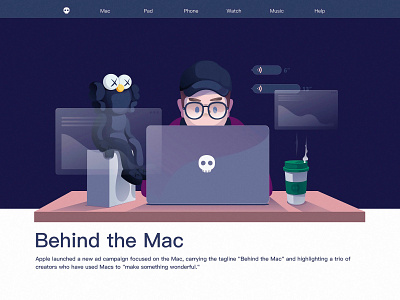 Behind the Mac