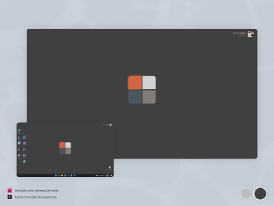 minimalist desktop wallpaper for designers