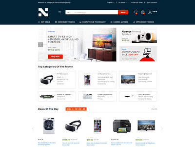 Woo Commerce Website with Martfury Theme